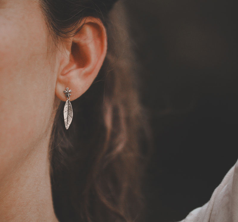 Pendientes flor